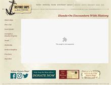 Tablet Screenshot of historicships.org